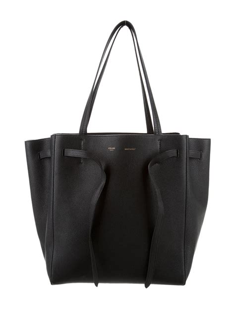 celine cabas twisted tote|Celine shoulder luggage tote price.